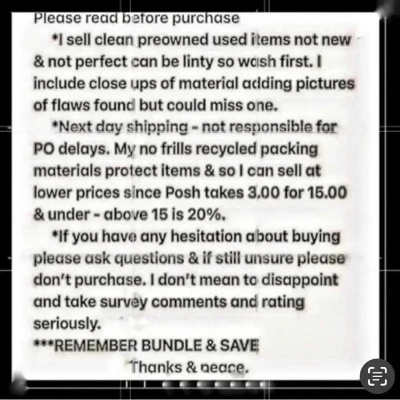 Blue & cream floral smock top shirt blouse - Picture 16 of 16